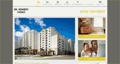 Desktop Screenshot of drkennedyhomes.com