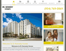 Tablet Screenshot of drkennedyhomes.com